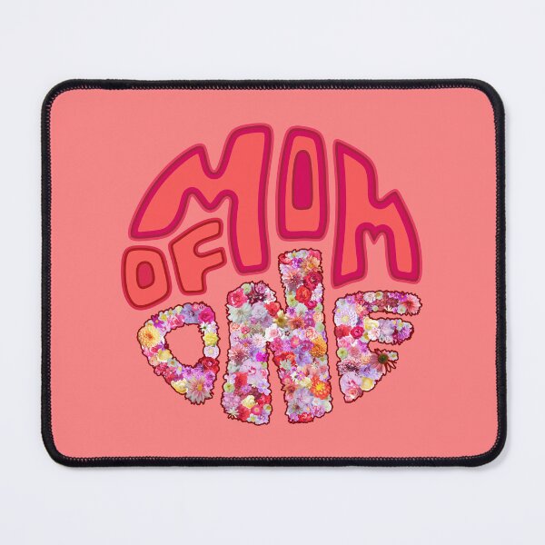 Item preview, Mom of 1 Child - Colorful Flowers Design For Moms Who Love Flowers designed and sold by TheSassyNoble.