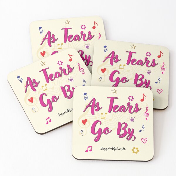 Item preview, As Tears Go By Popular Song Title designed and sold by CharlottePlaceArt.