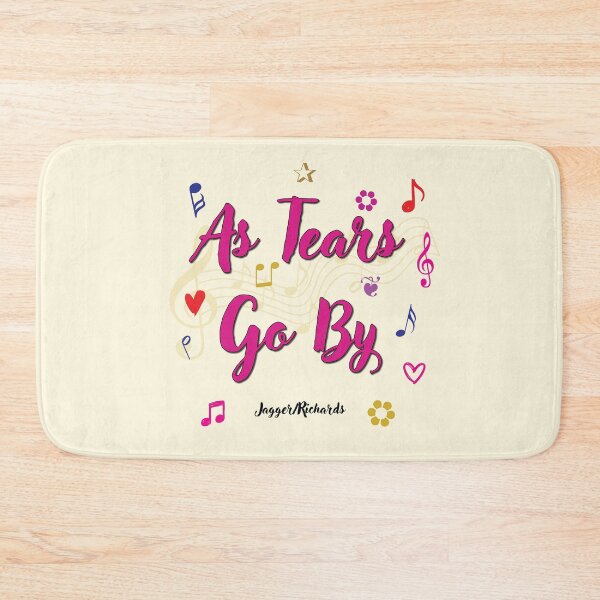 Item preview, As Tears Go By Popular Song Title designed and sold by CharlottePlaceArt.