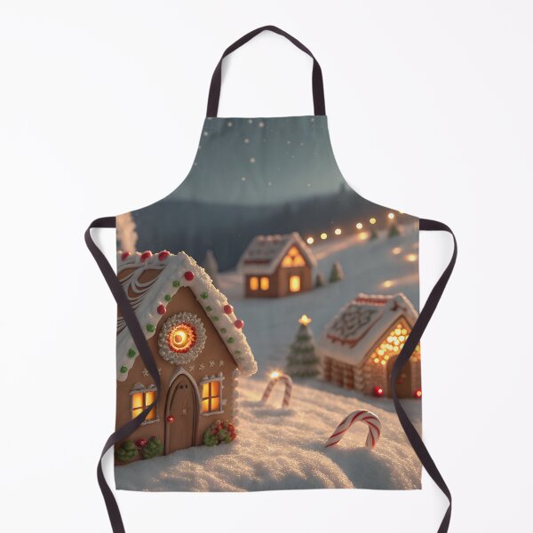 Item preview, Houses on a Gentle Snow Slope designed and sold by Bionson Art.