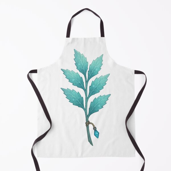 Item preview, Frostmint Sprig – Icy Fantasy Herb Sticker designed and sold by AlcheArtsStudio.