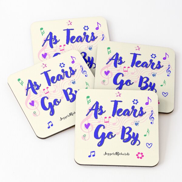 Item preview, As Tears Go By Popular Song Title designed and sold by CharlottePlaceArt.