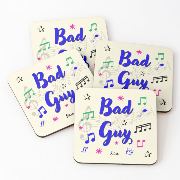 Item preview, Bad Guy Popular Song Title designed and sold by CharlottePlaceArt.