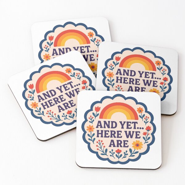Item preview, And Yet… Here We Are – Words With Meaning – Scandinavian Folk Art by heidiannemorris © designed and sold by FOLK ART FUSION by heidiannemorris.