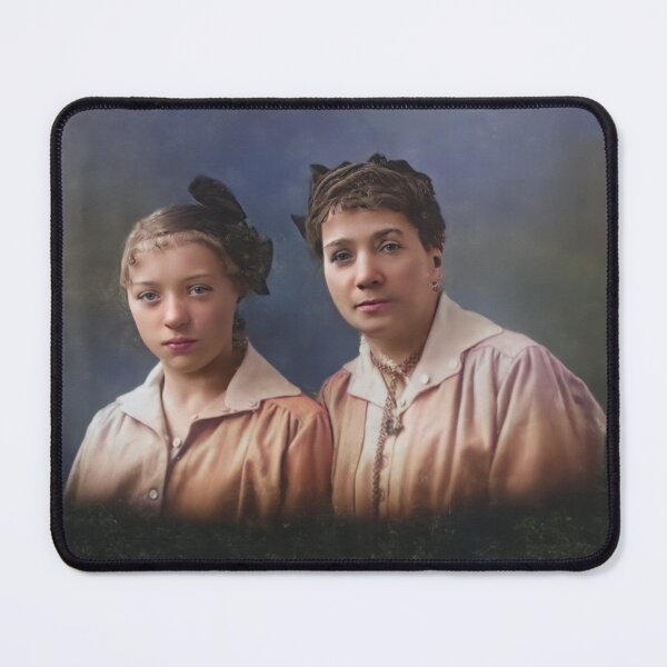 Item preview, Colorized Vintage Portrait – Early 1900s Women designed and sold by TomHeritage.