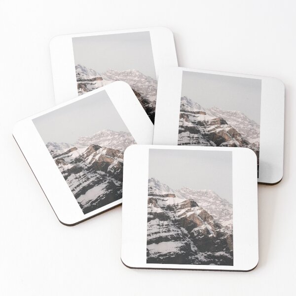 Item preview, Snowy Mountains and Sky Photographic Print designed and sold by Mother-Nature65.
