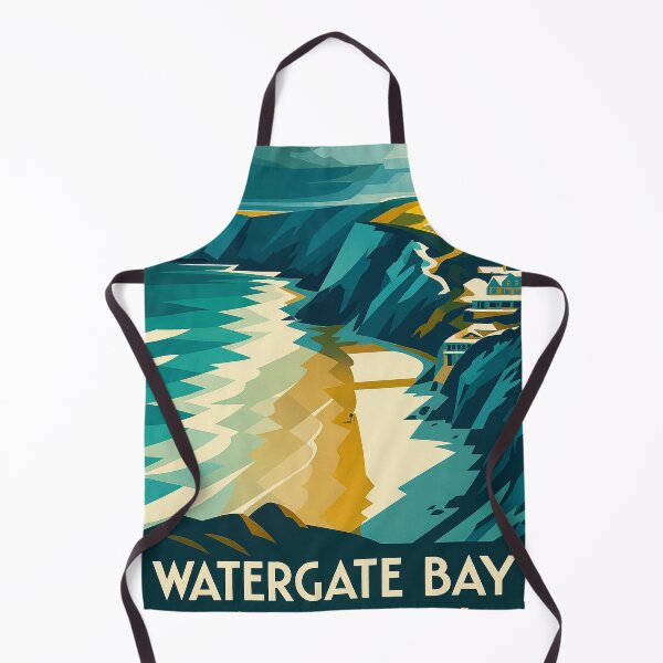 Item preview, Watergate Bay - Cornwall designed and sold by The Deco Bureau.