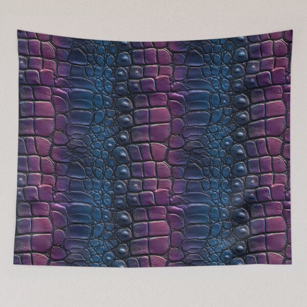 Item preview, Beautiful Vibrant Crocodile Skin Pattern For Boho Print Lover designed and sold by RoyalStarsPatts.