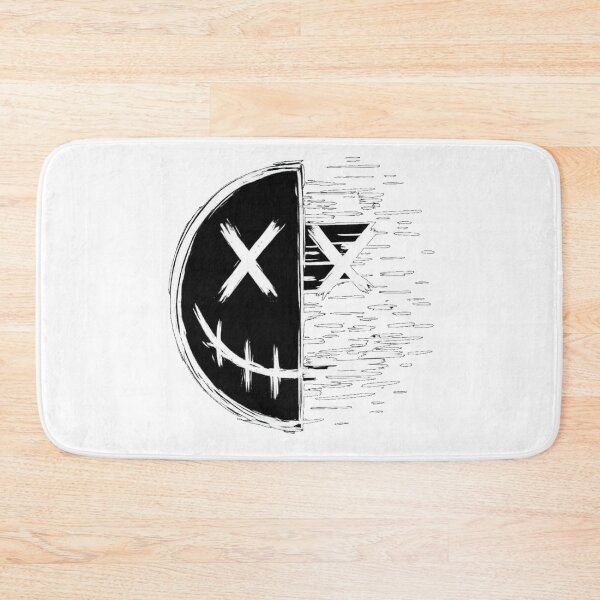 Item preview, Glitch Smile Face T-Shirt – Distorted Grunge Mask Streetwear Design designed and sold by KDesignCrafts.