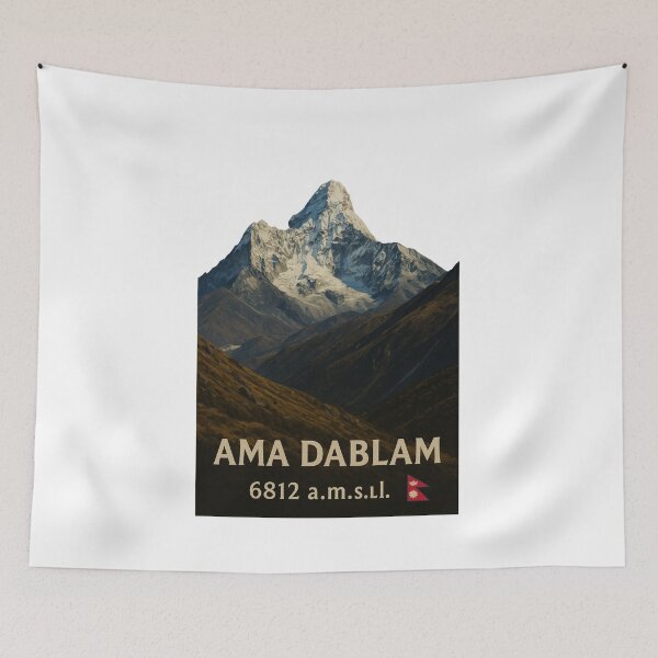 Item preview, Ama Dablam – Jewel of the Himalayas (6812 a.m.s.l.) designed and sold by BloomKind.