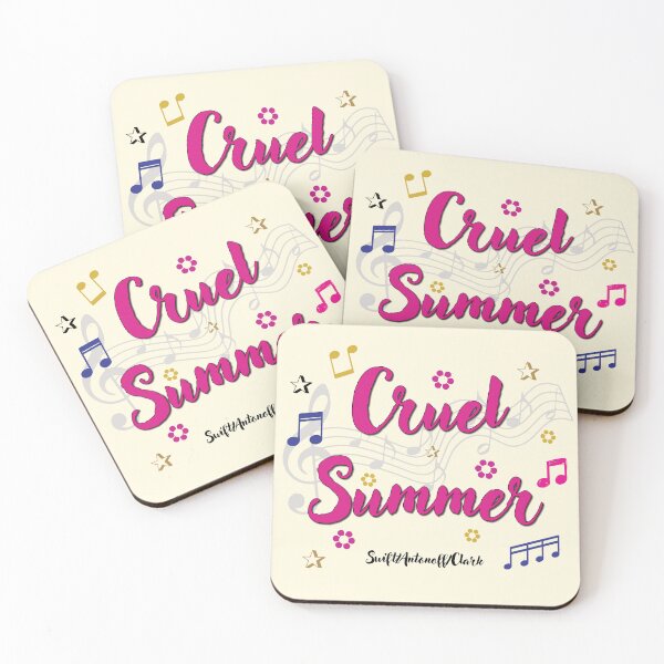 Item preview, Cruel Summer Popular Song Title designed and sold by CharlottePlaceArt.