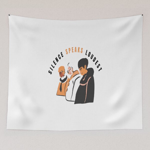 Item preview, Silence Speaks Loudest  designed and sold by Yemicodeshop.
