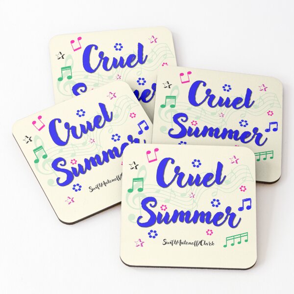 Item preview, Cruel Summer Popular Song Title designed and sold by CharlottePlaceArt.
