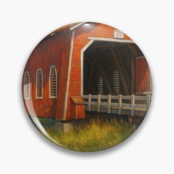 Item preview, The Historic Shimanek Covered Bridge designed and sold by Takeda-art.