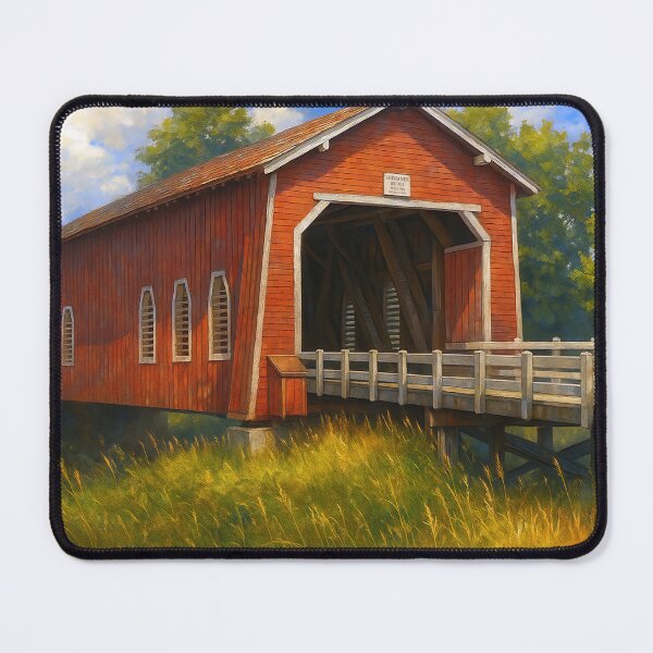 Item preview, The Historic Shimanek Covered Bridge designed and sold by Takeda-art.