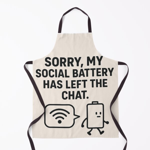 Item preview, “Social Battery Low T-Shirt – Funny Introvert WiFi Disconnect Design” designed and sold by HiteshArt111.