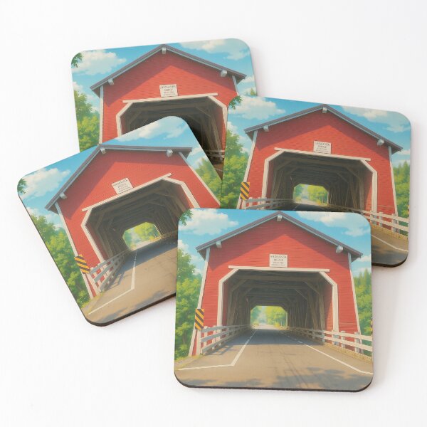 Item preview, The Historic Shimanek Covered Bridge designed and sold by Takeda-art.
