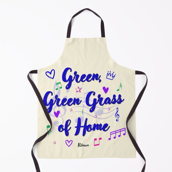 Item preview, Green Green Grass of Home Popular Song Title designed and sold by CharlottePlaceArt.