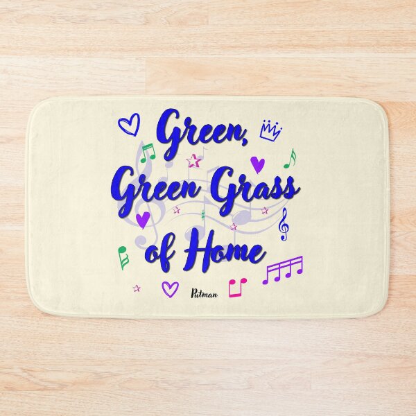 Item preview, Green Green Grass of Home Popular Song Title designed and sold by CharlottePlaceArt.