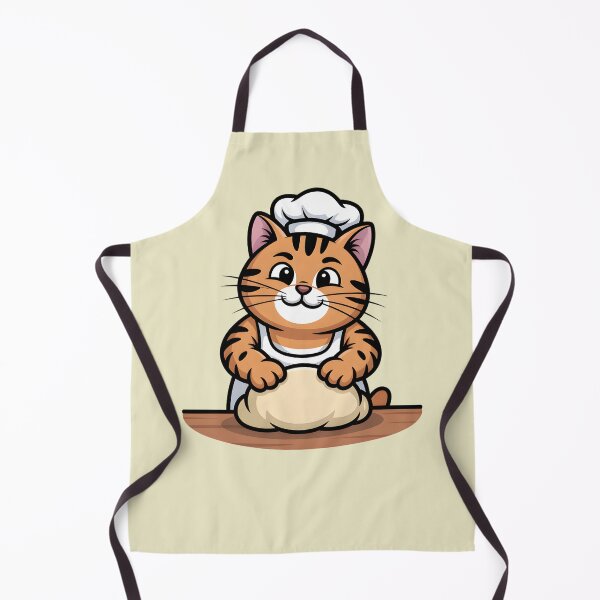 Item preview, Passionate Cat Baker Making Bread designed and sold by Mr-wow.