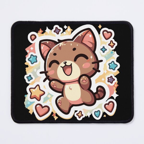 Item preview, kawaii cat designed and sold by ArtEmotionsImages.