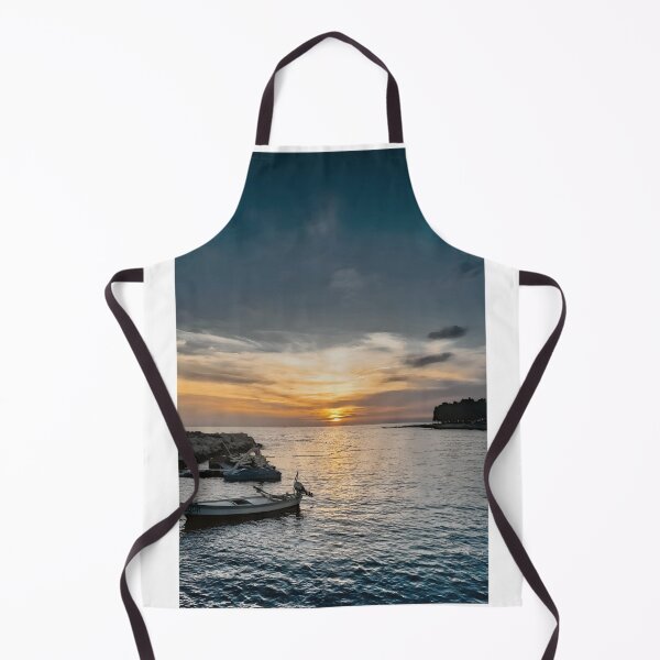 Item preview, Cloudy Sunset Over Sea Photographic Print designed and sold by Mother-Nature65.