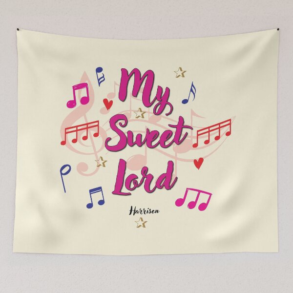 Item preview, My Sweet Lord Popular Song Title designed and sold by CharlottePlaceArt.