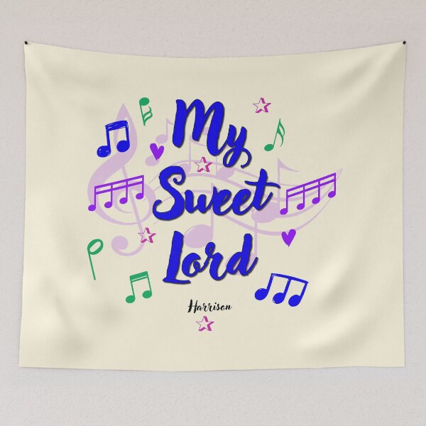 Item preview, My Sweet Lord Popular Song Title designed and sold by CharlottePlaceArt.