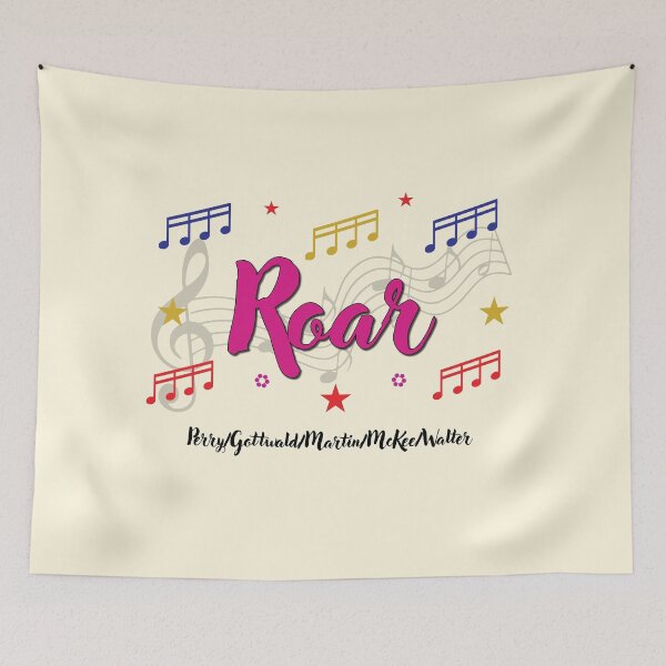 Item preview, Roar Popular Song Title designed and sold by CharlottePlaceArt.