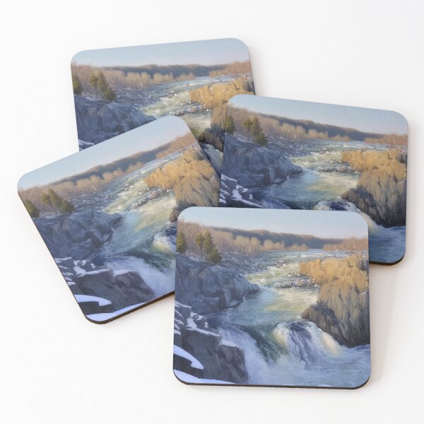 Item preview, The Potomac River Gorge Evening by Armand Cabrera designed and sold by ArmandLoveYou.