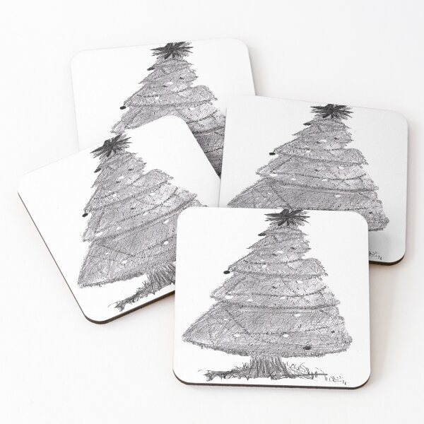 Item preview, Graphite Christmas Tree  designed and sold by designbywhacky.