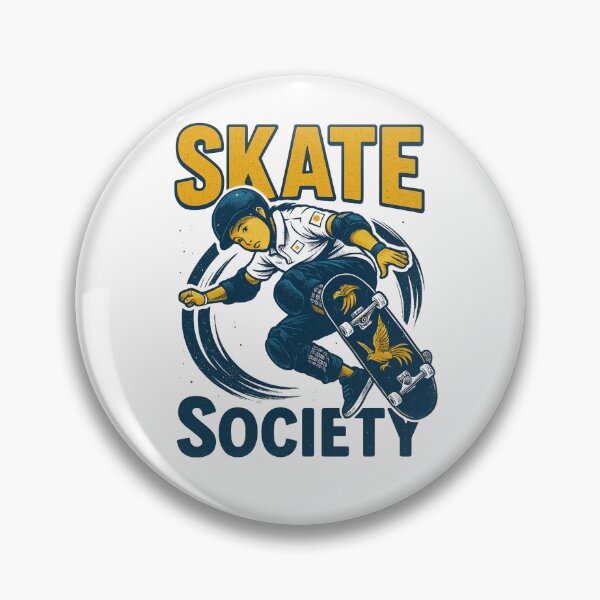 Item preview, Skate Society – Retro Dynamic Skateboarding Artwork designed and sold by BRONX71.
