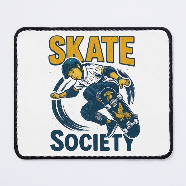 Item preview, Skate Society – Retro Dynamic Skateboarding Artwork designed and sold by BRONX71.