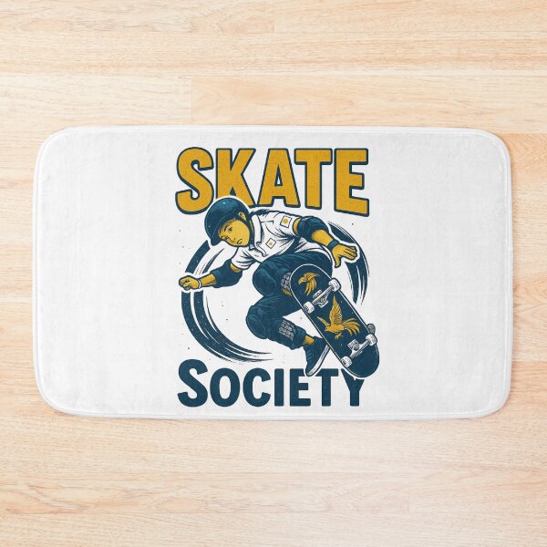 Item preview, Skate Society – Retro Dynamic Skateboarding Artwork designed and sold by BRONX71.