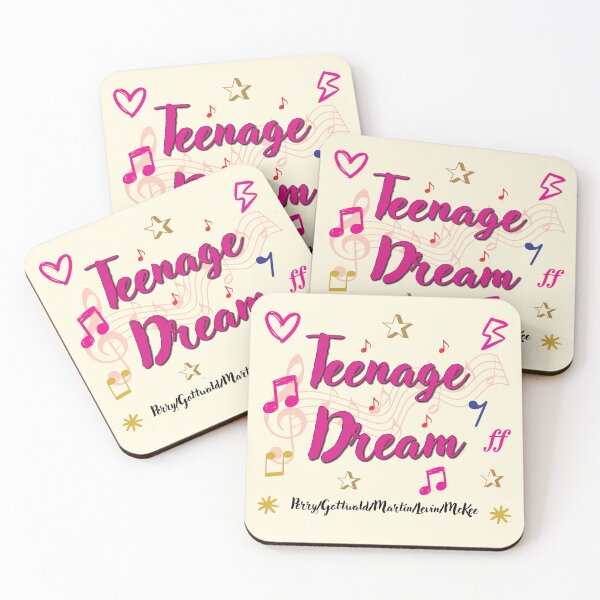 Item preview, Teenage Dream Popular Song Title designed and sold by CharlottePlaceArt.