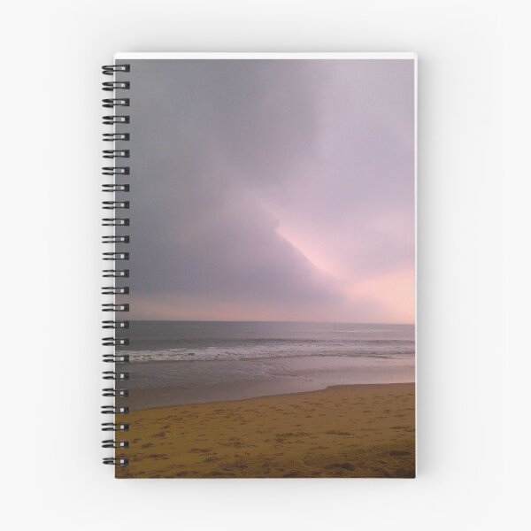 Item preview, Distant Lightning Beach Photographic Print designed and sold by Mother-Nature65.