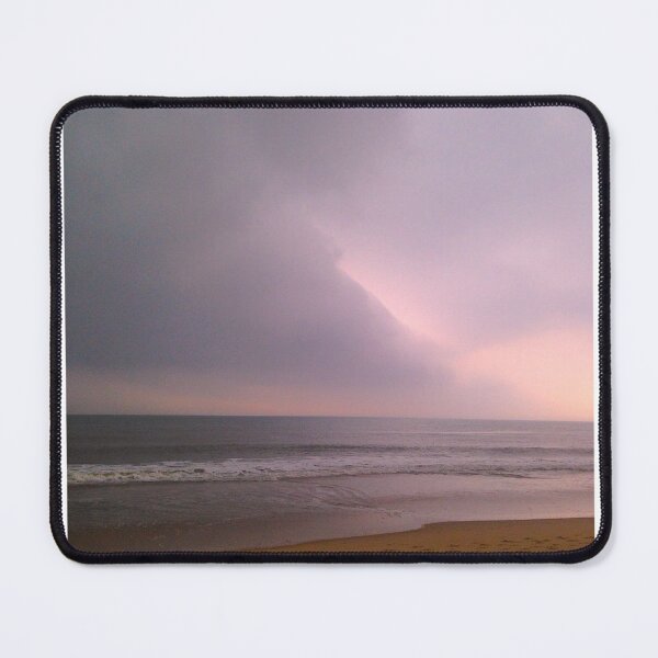 Item preview, Distant Lightning Beach Photographic Print designed and sold by Mother-Nature65.