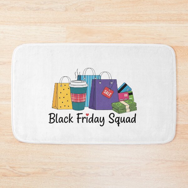Item preview, Black Friday Squad – Shopping Bags, Coffee & Cash Graphic designed and sold by Pixelmap.