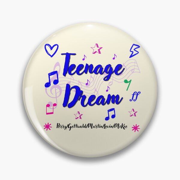 Item preview, Teenage Dream Popular Song Title designed and sold by CharlottePlaceArt.