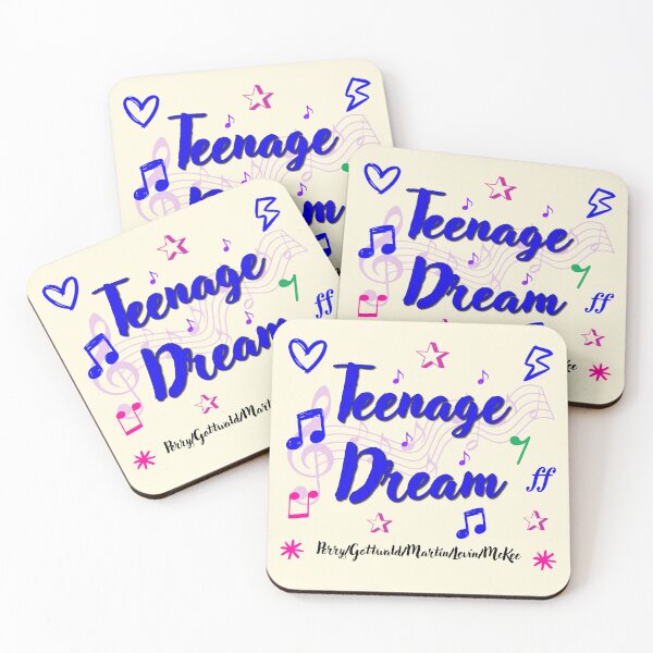 Item preview, Teenage Dream Popular Song Title designed and sold by CharlottePlaceArt.