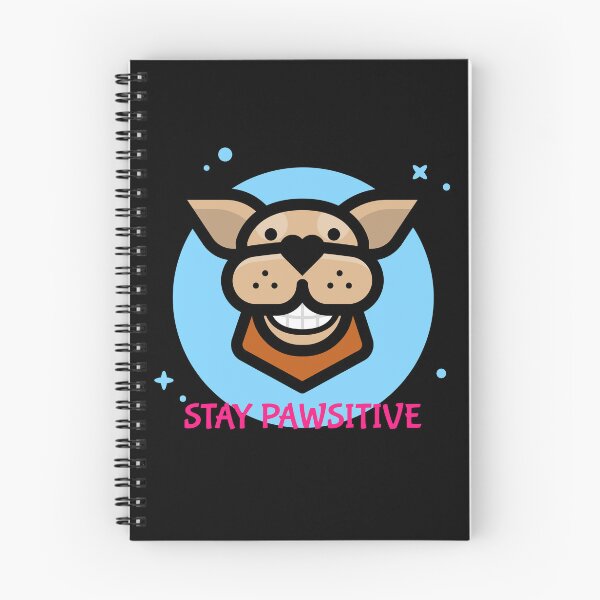 Item preview, Funny Dogs: Stay Pawsitive designed and sold by AlfredsTees.