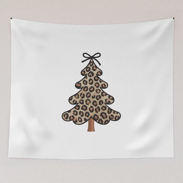 Item preview, Leopard Print Christmas Tree designed and sold by jkrphoto.