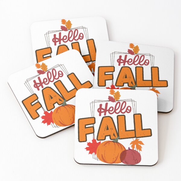 Item preview, Hello Fall Autumn Pumpkin Design designed and sold by URBANCHARM20.