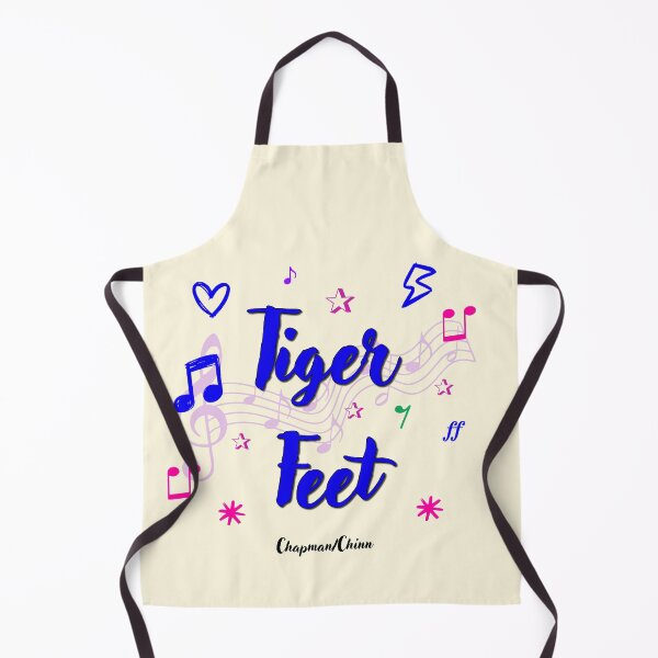 Item preview, Tiger Feet Popular Song Title designed and sold by CharlottePlaceArt.