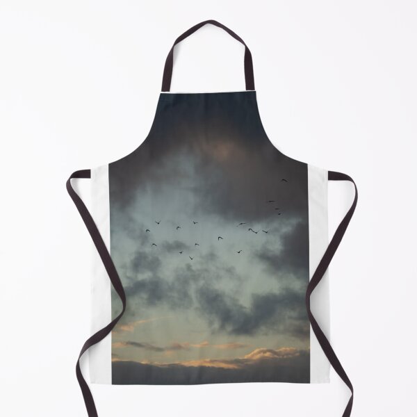Item preview, Dark Clouds Birds Silhouettes Photographic Print designed and sold by Mother-Nature65.