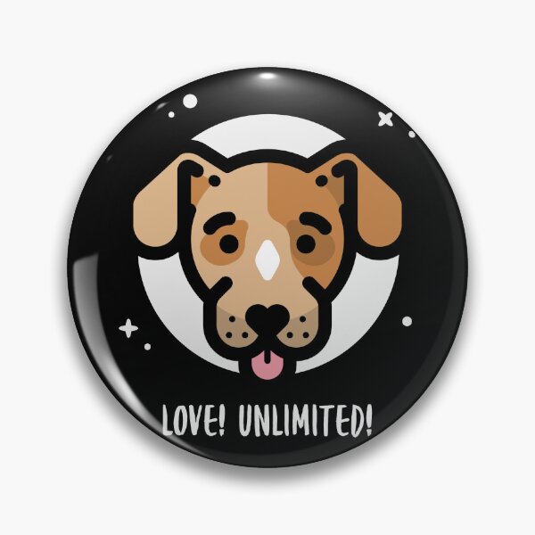 Item preview, Funny Dogs: Love! Unlimited! 2 designed and sold by AlfredsTees.