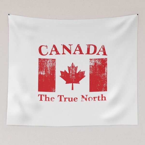 Item preview, Canada Maple Leaf - The True North designed and sold by CAN-USA-Fanshop.