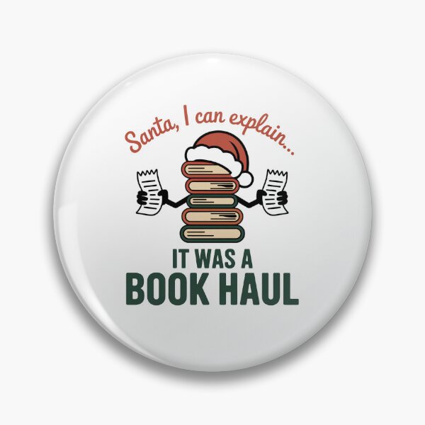 Item preview, Santa I Can Explain Book Haul Holiday Humor designed and sold by MagicWander.