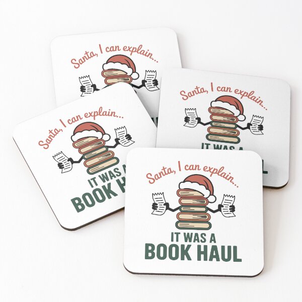 Item preview, Santa I Can Explain Book Haul Holiday Humor designed and sold by MagicWander.