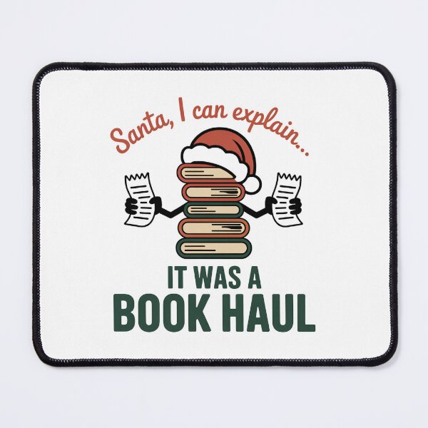 Item preview, Santa I Can Explain Book Haul Holiday Humor designed and sold by MagicWander.